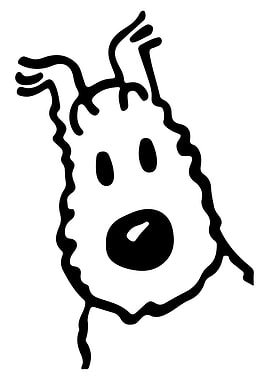 Snowy Milou Terrier Dog