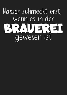 Wasser Brauerei Bier