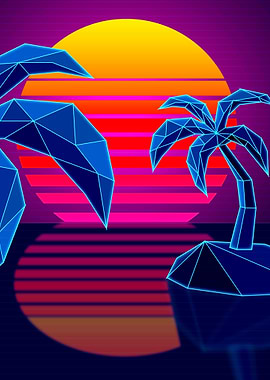 The beautiful synth wave