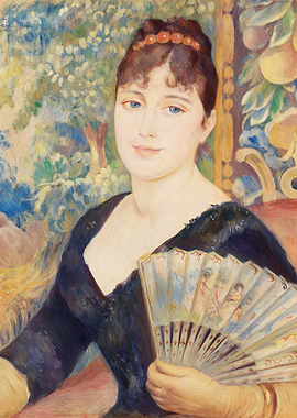Woman with Fan