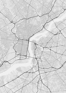 Philadelphia USA Map