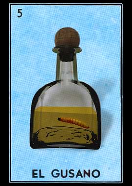 El Gusano the Worm Loteria