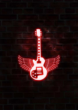 Winged Electric Guitar