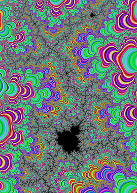 Vibrant Mandelbrot Fractal