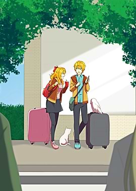 couple traveler