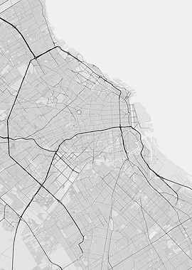 Buenos Aires Argentina Map