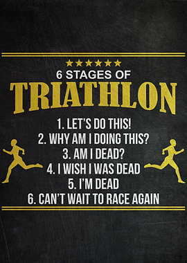 6 Stages of Thriathlon