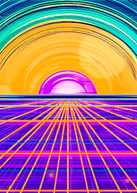 The pattern abstract retro