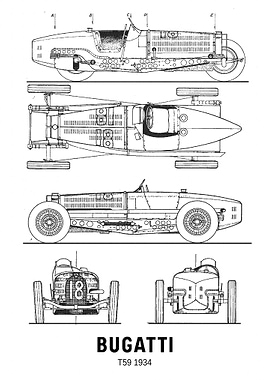 BNW Bugatti T59 1934