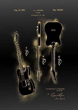electric guitar 3 patent