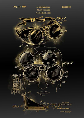 welder goggles patent