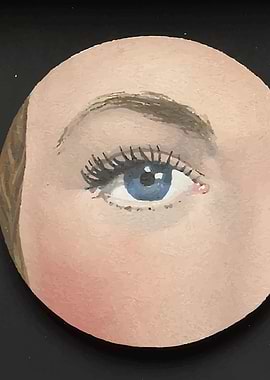 Rene Magritte the eye