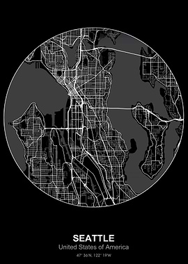 seattle circle map