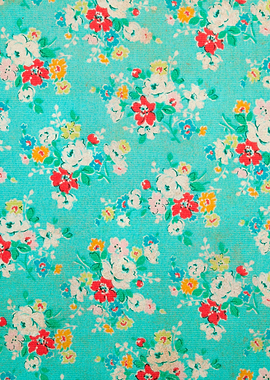 Grunge Floral Pattern 01