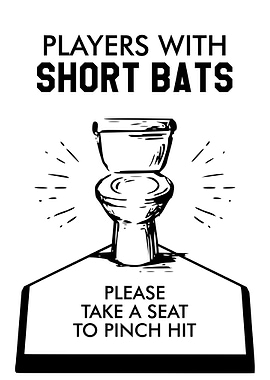 Funny Bathroom Pinch Hit