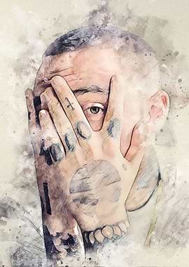 Mac Miller Sketch Art