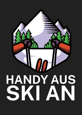 Handy aus Ski an