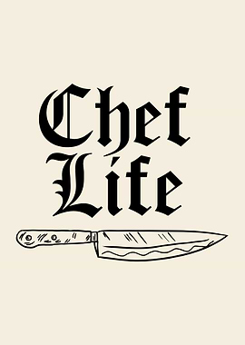 Chef Life Kitchen Knife