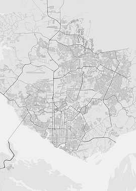 Manaus Brazil Map