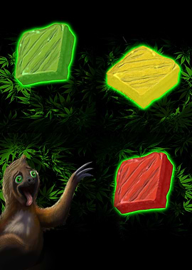 Happy Sloth Brownies