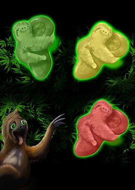 Happy Sloth Pipes