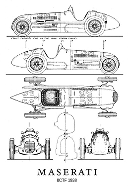 BNW Maserati 8CTF 1938