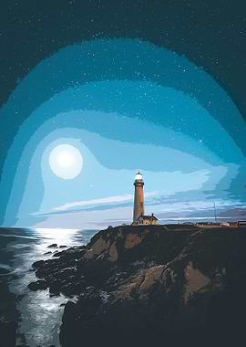 LIGHT HOUSE SCENERY