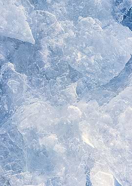 Abstract Ice Texture