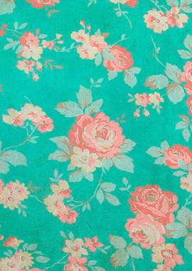 Grunge Floral Pattern 03