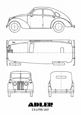 BNW Adler 25litre 1937