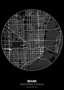 miami circle map