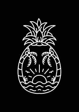 Beach Pineapple