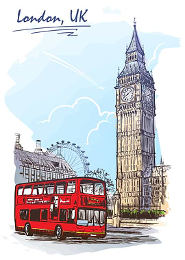 Color Sketch fromLondon 01