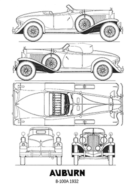 BNW Auburn 8100A 1932