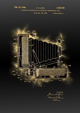 vintage camera patent