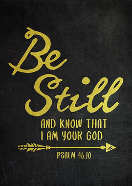 Psalm 46 10 Golden