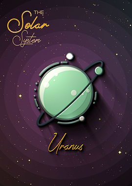 URANUS FLAT SOLAR SYSTEM