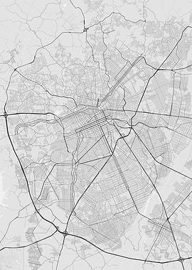 Curitiba Brazil Map