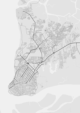 Belo Horizonte Brazil Map