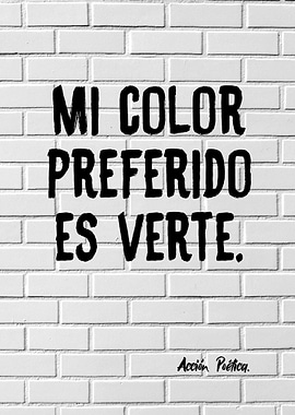 Mi color preferido