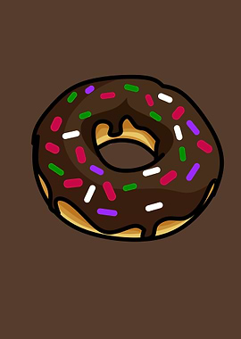 Chocolate Sprinkles Donuts