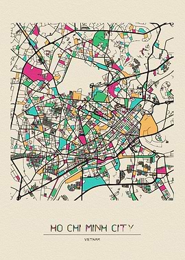 Ho Chi Minh City Map