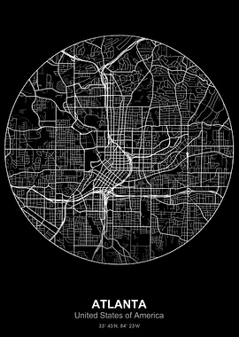 atlanta circle map