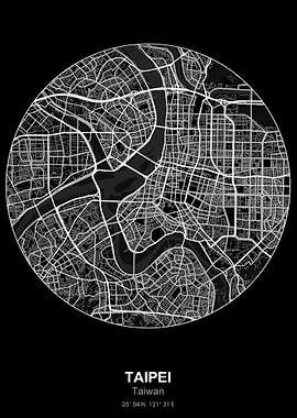 taipei circle map