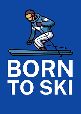 Born to ski