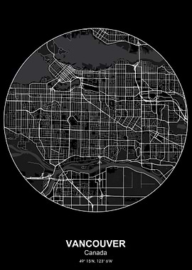 vancouver circle map