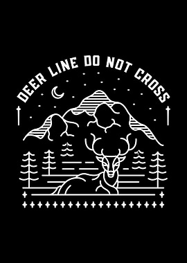 Deer Line Do Not Cross