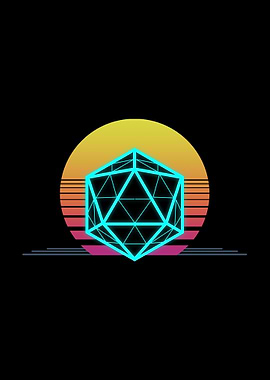 Hexagon Sunset Geometry