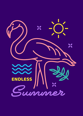 Flamingo Endless Summer