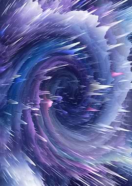 3D Abstract Art Colorful